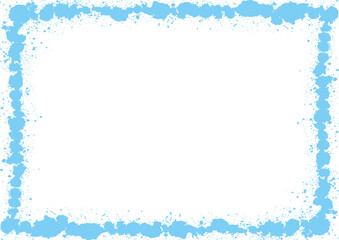 筆で書いた水滴のイメージ