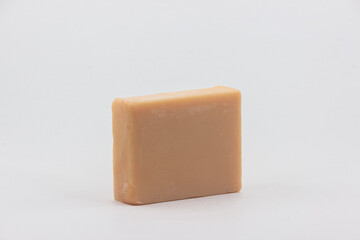 soap on a white background