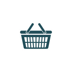 Basket store and Shopping Cart Logo vector Template Illustration