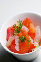 Tomato and cod