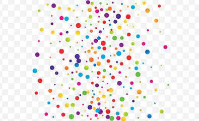 Gradient Anniversary Polka Template. Festive Dot 