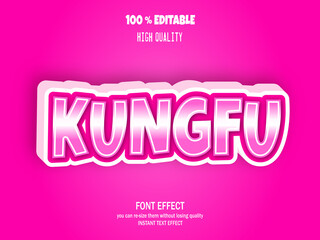 editable font effect