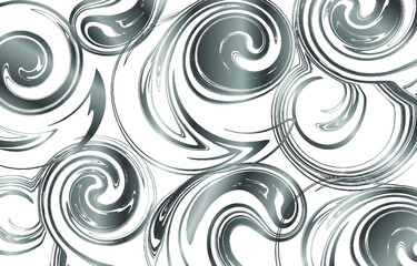 Fototapeta na wymiar Luxury gold seamless pattern 01. Liquid marble swirl texture. Abstract background. Marbling technique fluid dye design for fabric, tile, interior, postcard, banner, cover, wallpaper, website, Vector.