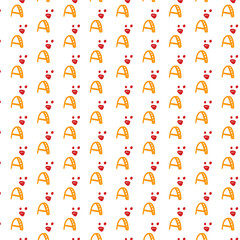 seamless pattern geometric style texture background.