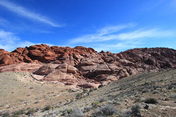 Red rock canyon in Nevada,USA