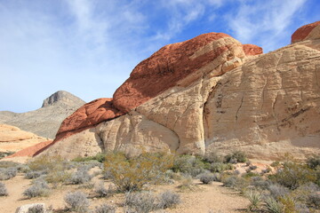 Red rock canyon in Nevada,USA