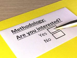 Fototapeta premium Questionnaire