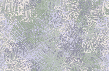 Beige grunge background. Seamless abstract texture. A chaotic repeating pattern. Pop art handmade art