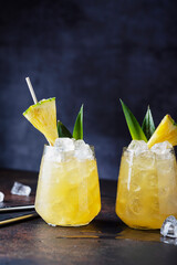 Summer cocktail and bar concept