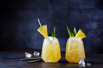 Summer cocktail and bar concept