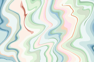 Texture of multicolored striped marble. Vector illustration