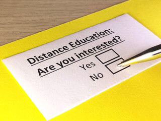 Questionnaire about education