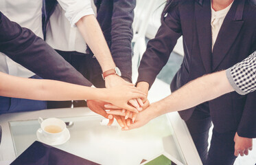 Social work corporate company concept appreciation team trustworthy honor business valuable for responsible collaboration honesty teamwork. Dealing Business Motivated Honest Businessman Teamwork