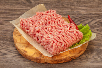 Minced meat - pork and beef