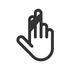 Hand With Bandage Icon, finger with bandage icon