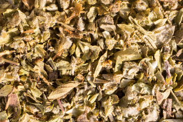 dry oregano leaves