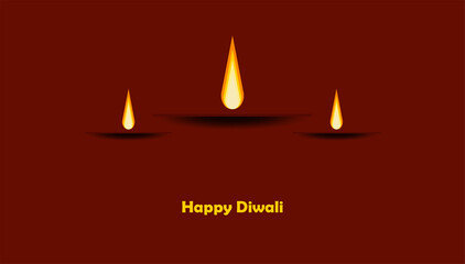 Happy Diwali, Holiday background for light festival of India.