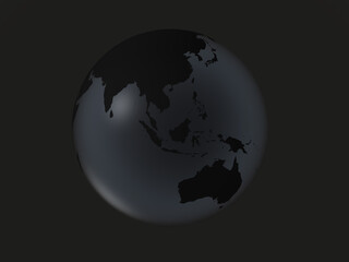 black globe
