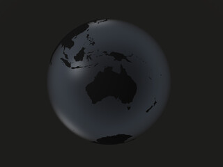 black globe