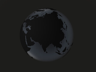 black globe