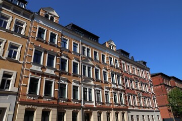 Fototapeta premium Chemnitz residential architecture