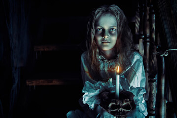 on Halloween night