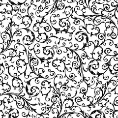 Seamless pattern of beautiful abstract ornament,