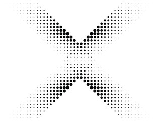 Abstract Hipster Linear halftone dots Background . Vector Design .