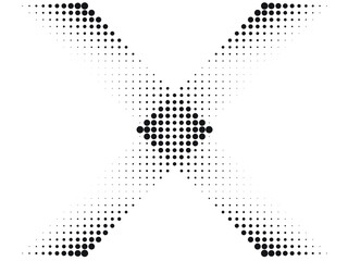 Abstract Hipster Linear halftone dots Background . Vector Design .