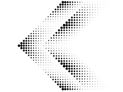 Abstract Hipster Linear halftone dots Background . Vector Design .