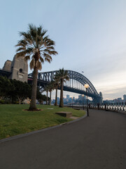 Sydney Harbour Bridge view in the morning.