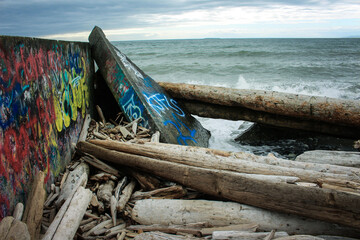 Graffiti and Driftwood