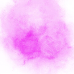 Pink watercolor stain hand drawn. Beautiful abstract background, resource for design. Backdrop watercolor stains with the nebula effect.