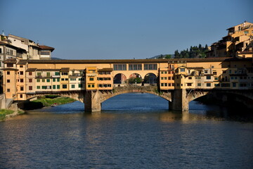 Obraz premium Beautiful view of Ponte Vecchio, Florence 