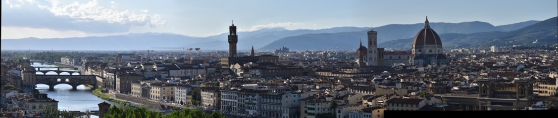 Panoramic view of Florence Skyline 
