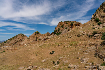 The ABANDONED BERBER VILLAGE OF ZRIBA OLIA in tunisia