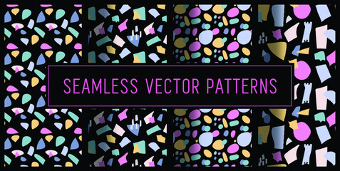 Abstract Colour Shape Patterns