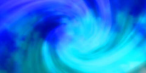 Light BLUE vector backdrop with cumulus. Illustration in abstract style with gradient clouds. Template for websites.
