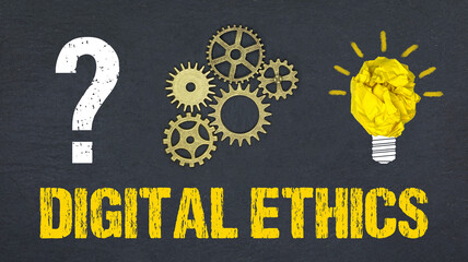 Digital Ethics  - obrazy, fototapety, plakaty