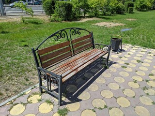 old bench in the Park