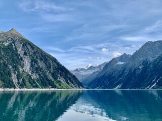 Beautiful lake in Tyrol, Austria