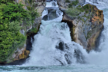Rheinfall bei Schaffhausen in der Schweiz 20.5.2020