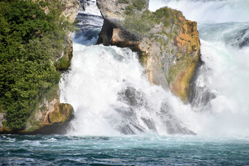 Rheinfall bei Schaffhausen in der Schweiz 20.5.2020