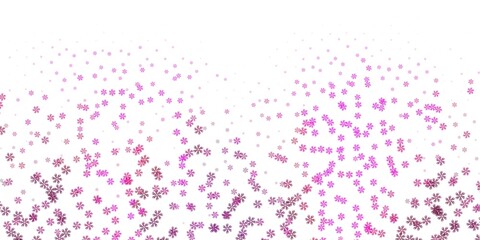 Light pink vector pattern with abstract shapes.