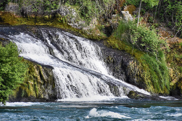 Rheinfall bei Schaffhausen in der Schweiz 20.5.2020