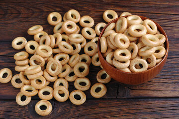 Drying or mini round bagels