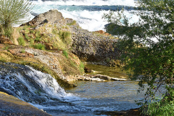 Rheinfall bei Schaffhausen in der Schweiz 20.5.2020