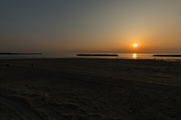秋田県　西目　海