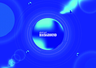 Stock vector blue liquid color background design futuristic gradient minimal pattern fluid gradient shapes