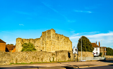 Canterbury Castle in Kent, England